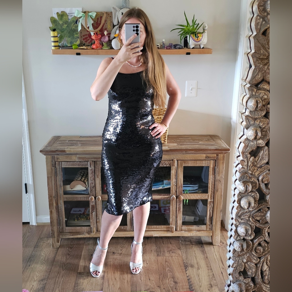 ✨ GOOD AMERICAN Sequin Mini Dress | Size 2 (Medium) ✨